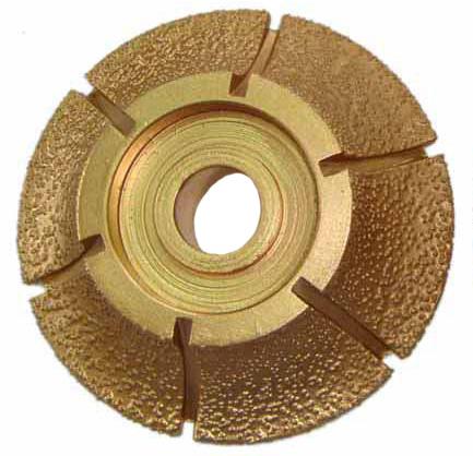 Brazed diamond grinding wheel
