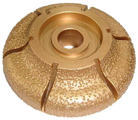 Brazed diamond grinding wheel