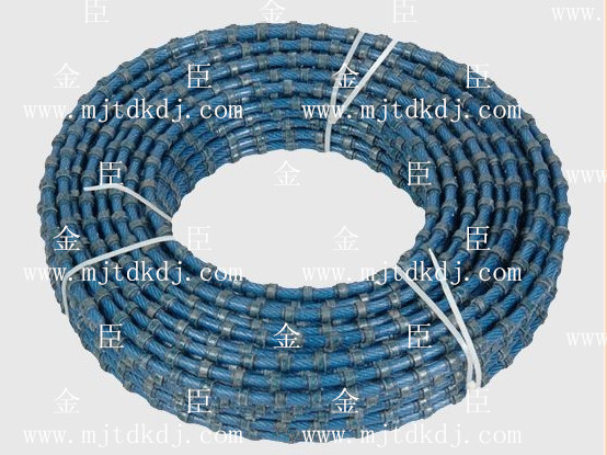 Granite shaped cutting wire saws