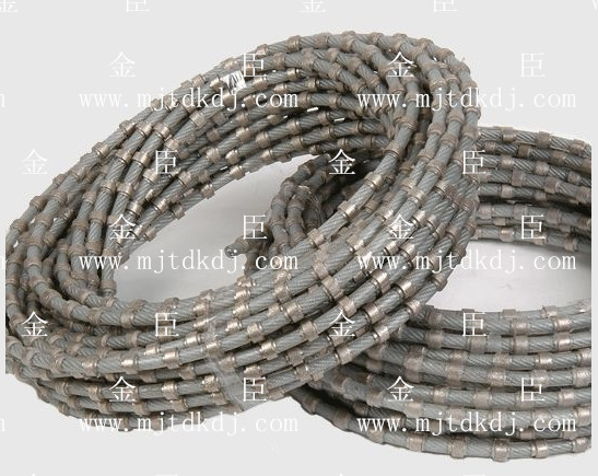 Marble shaped cutting wire saws