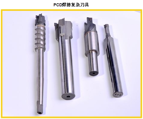 PCD welded composite tool